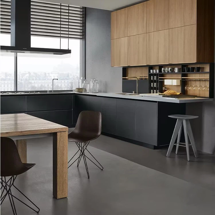 Lacquered Mdf Kitchen Cabinets